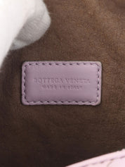 Purple Intrecciato Vanity Bag