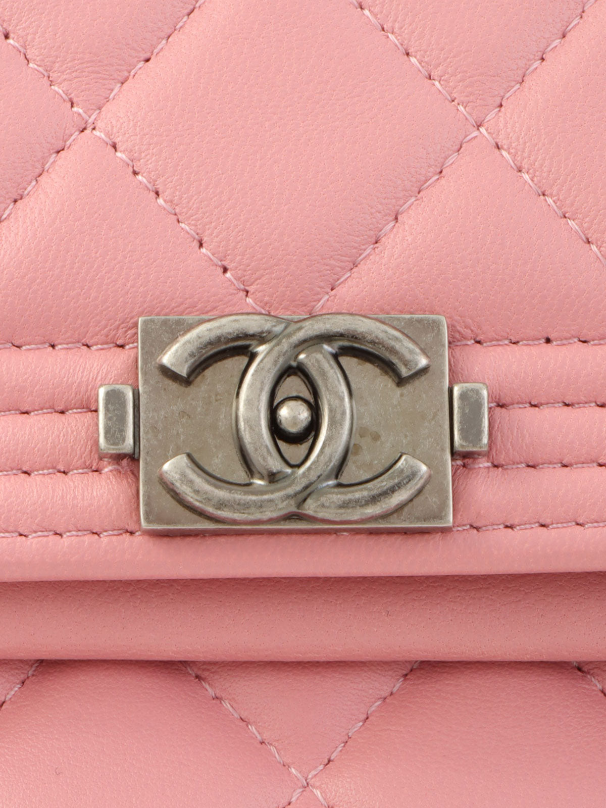 2015 Boy Chanel Clutch Bag Pink