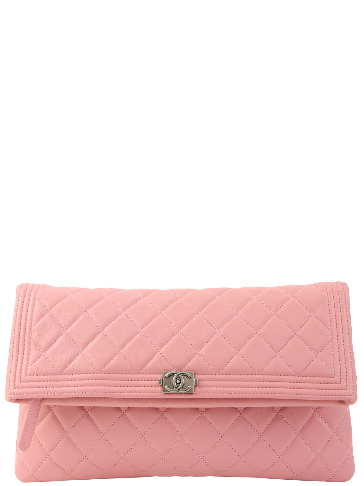 2015 Boy Chanel Clutch Bag Pink