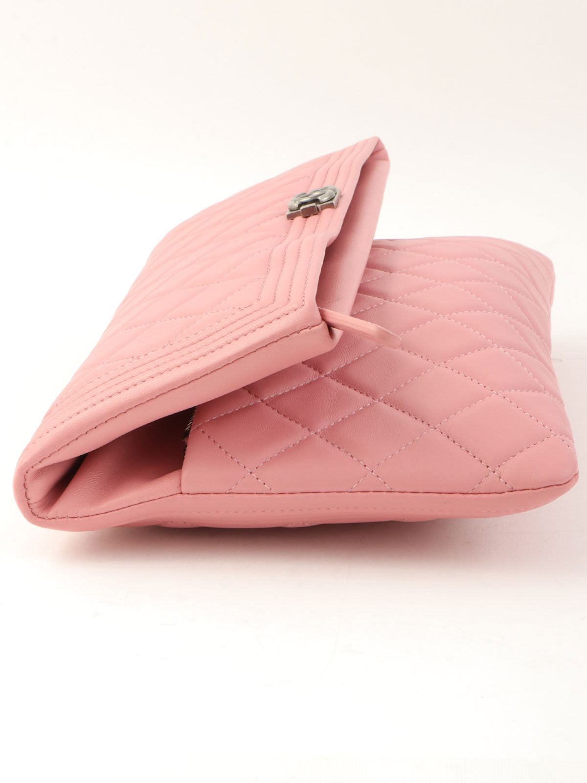 2015 Boy Chanel Clutch Bag Pink