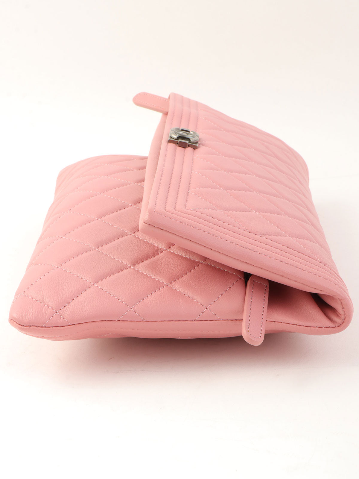 2015 Boy Chanel Clutch Bag Pink