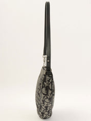 トロッターパターンサドルポーチ ブラック