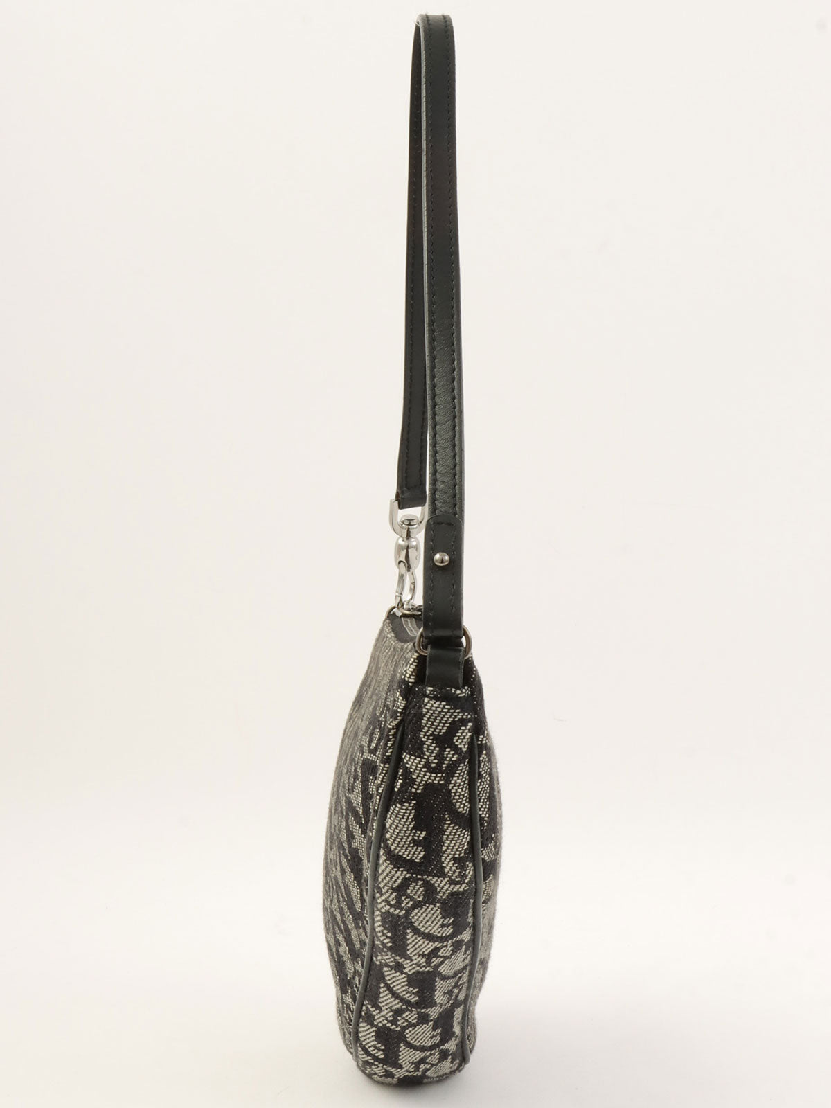 トロッターパターンサドルポーチ ブラック