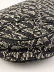 トロッターパターンサドルポーチ ブラック