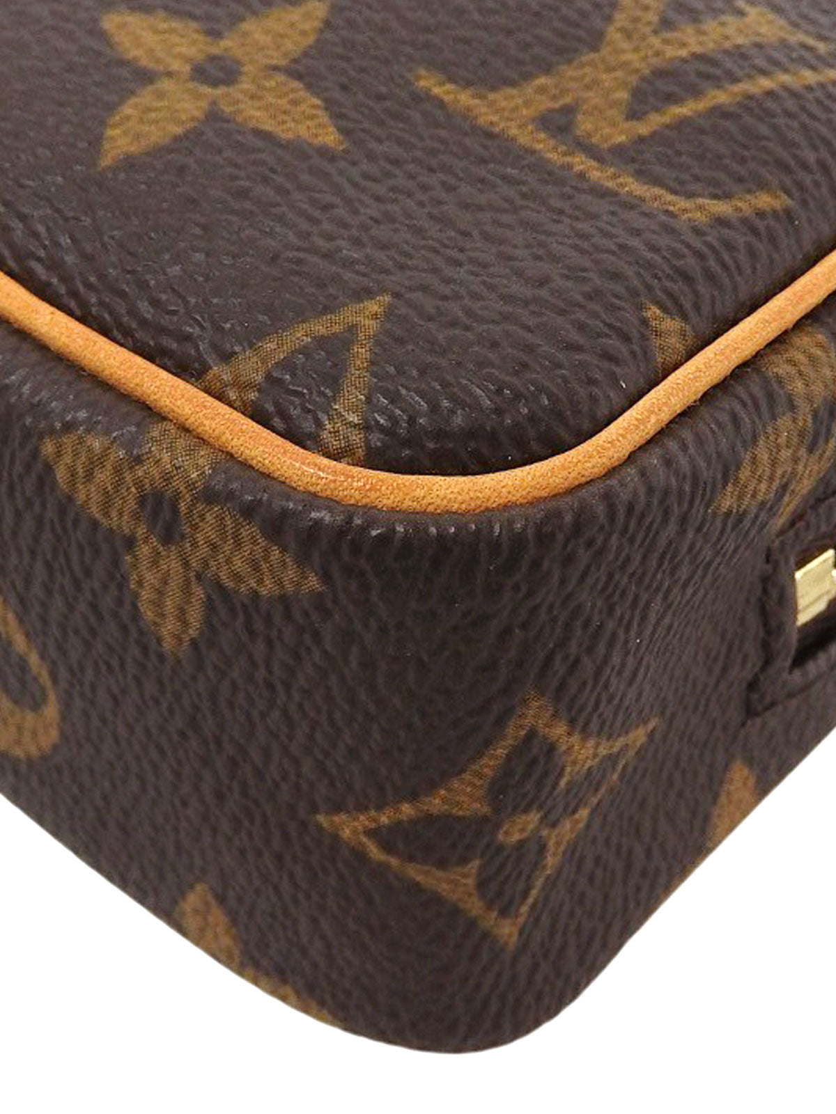 2000 Canvas Monogram Truth Wapiti Brown