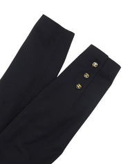 1993年製 カシミアCCマークボタンコート ブラック