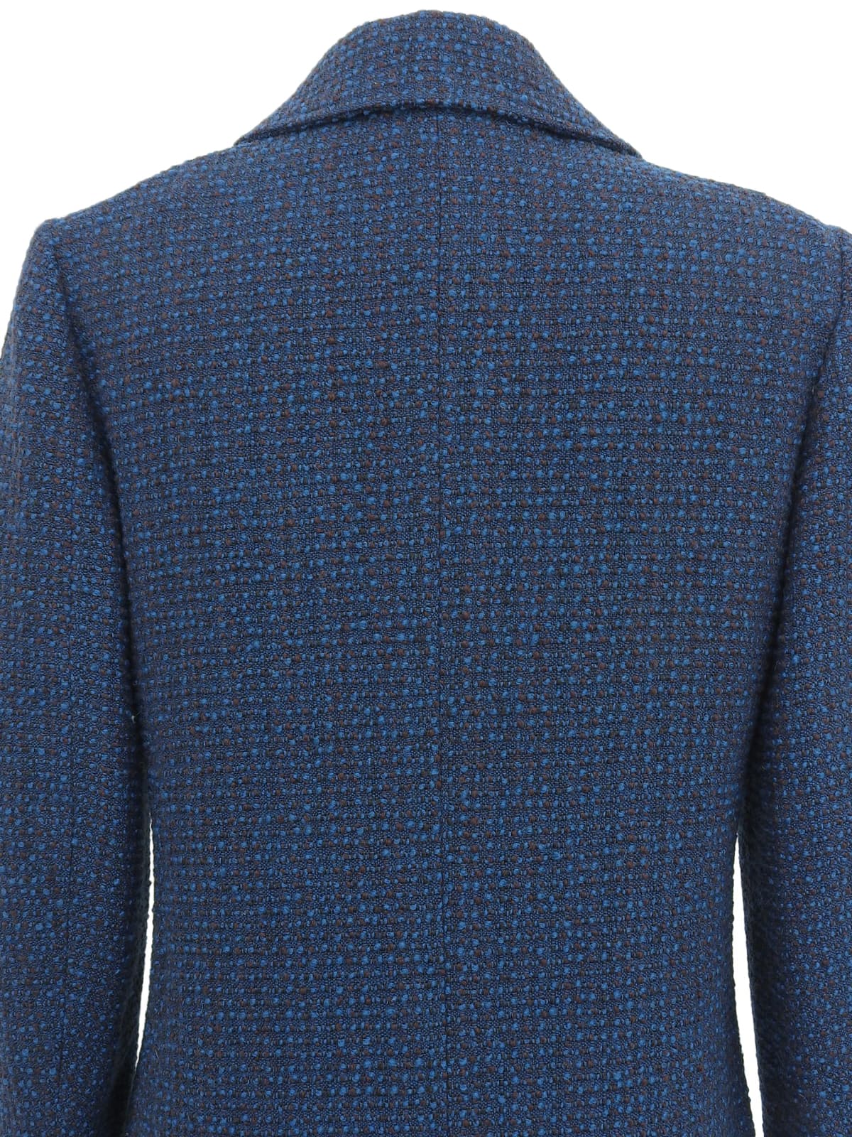 1997年製 CCマークデザインボタンジャケット ブルー/ブラウン