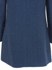 1997年製 CCマークデザインボタンジャケット ブルー/ブラウン