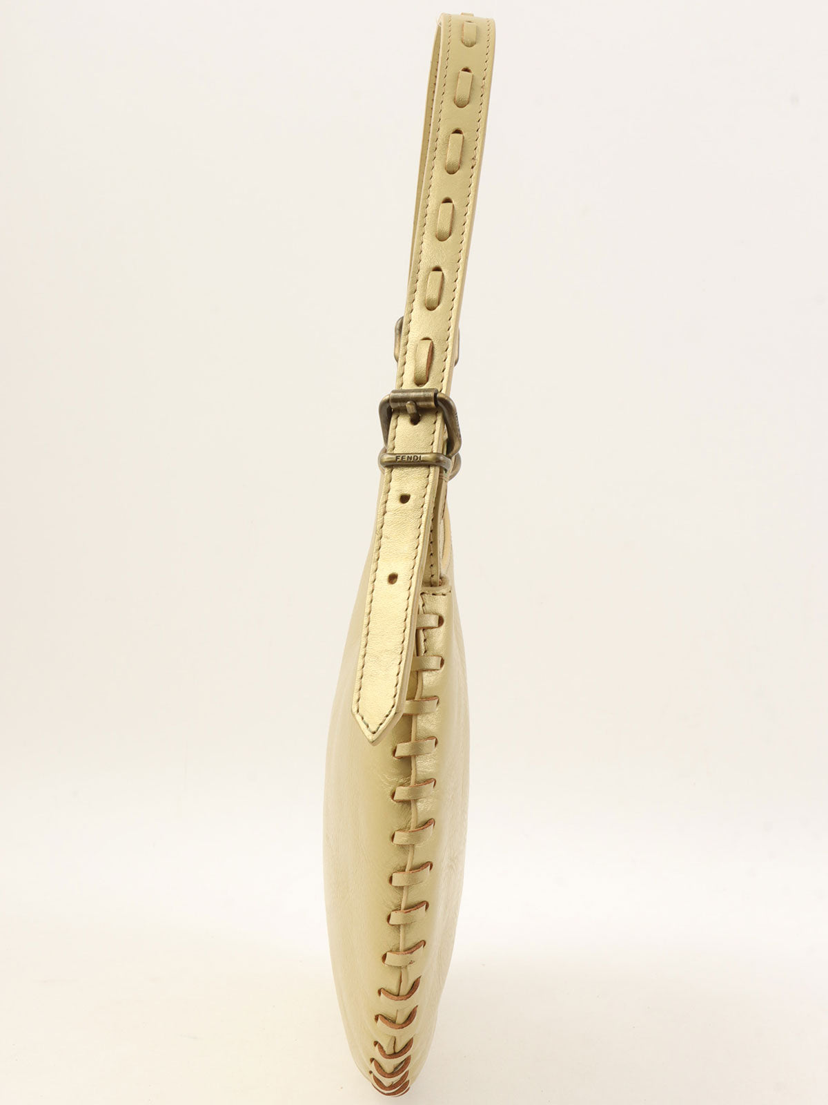 Selleria Stitch 金色单肩包