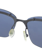 マカダムプレートリムレスサングラス ブラック