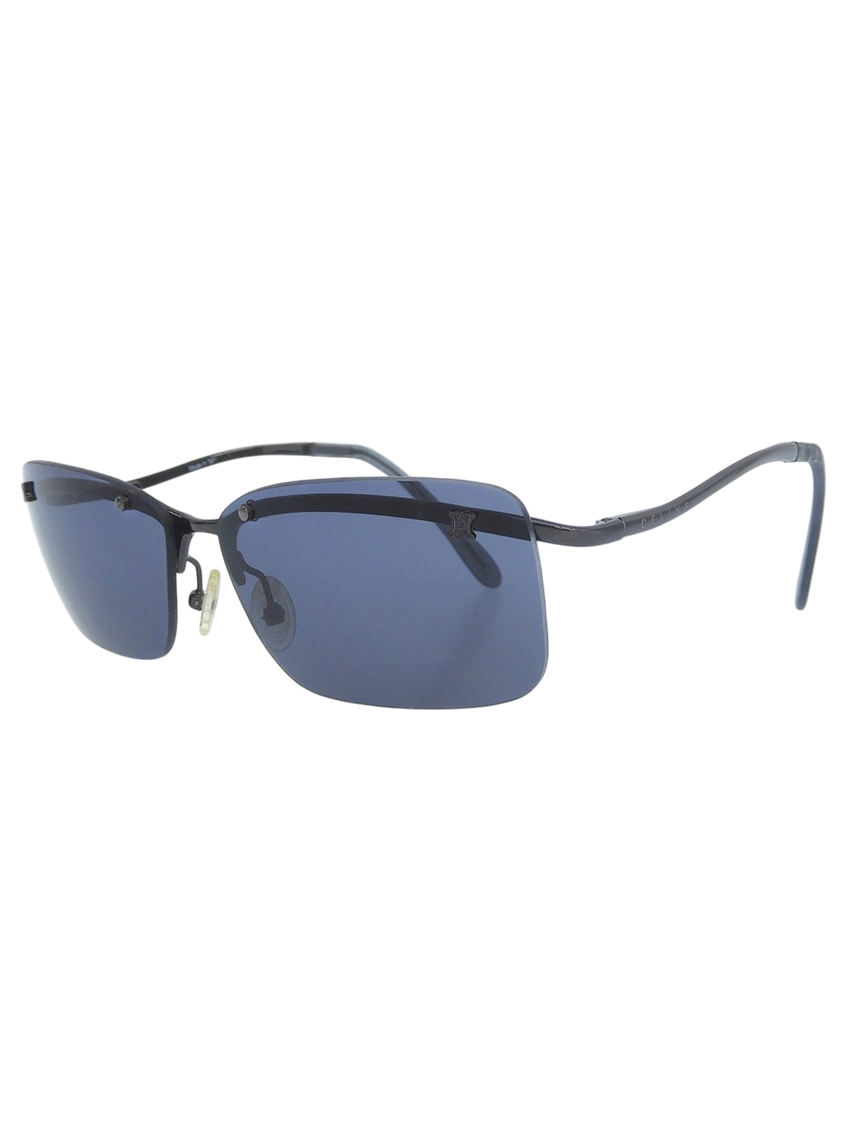 Macadam Plate Rimless Sunglasses Black