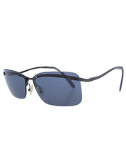 Macadam Plate Rimless Sunglasses Black