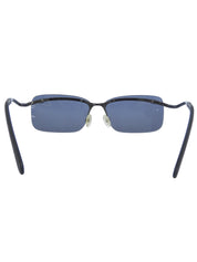 マカダムプレートリムレスサングラス ブラック