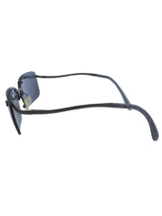 マカダムプレートリムレスサングラス ブラック