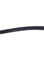 Macadam Plate Rimless Sunglasses Black
