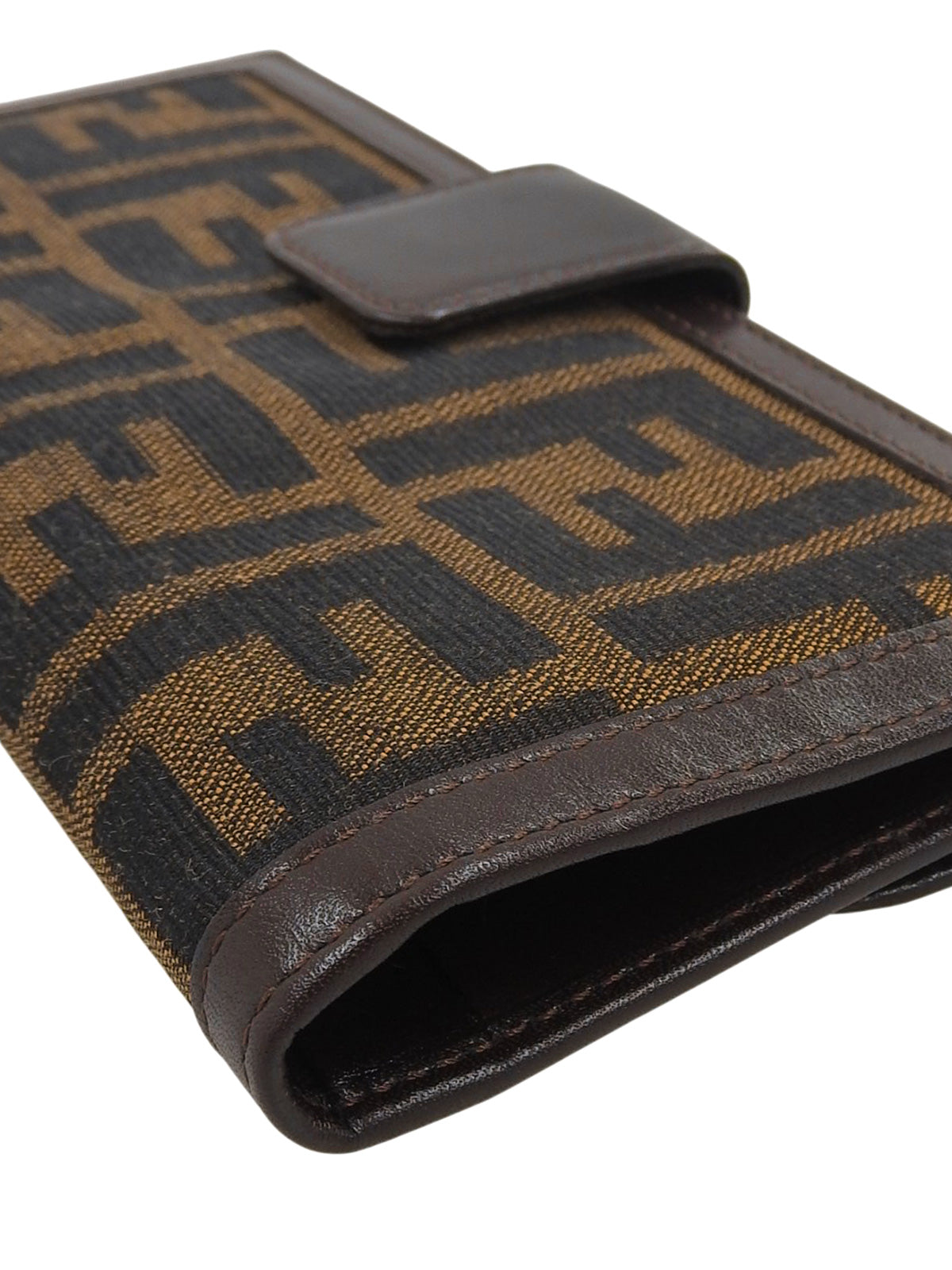 ズッカパターンロングウォレット ブラウン