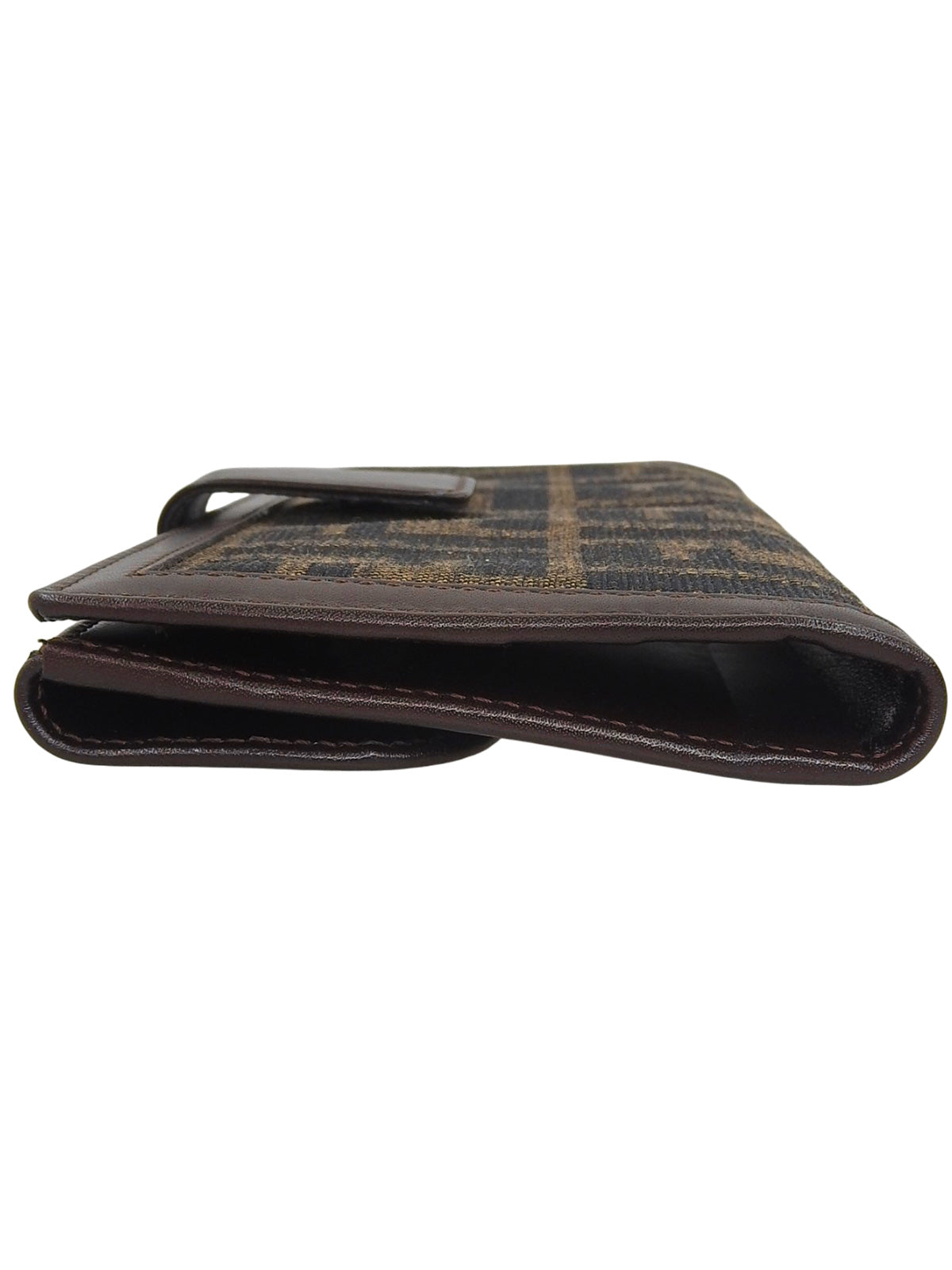 ズッカパターンロングウォレット ブラウン