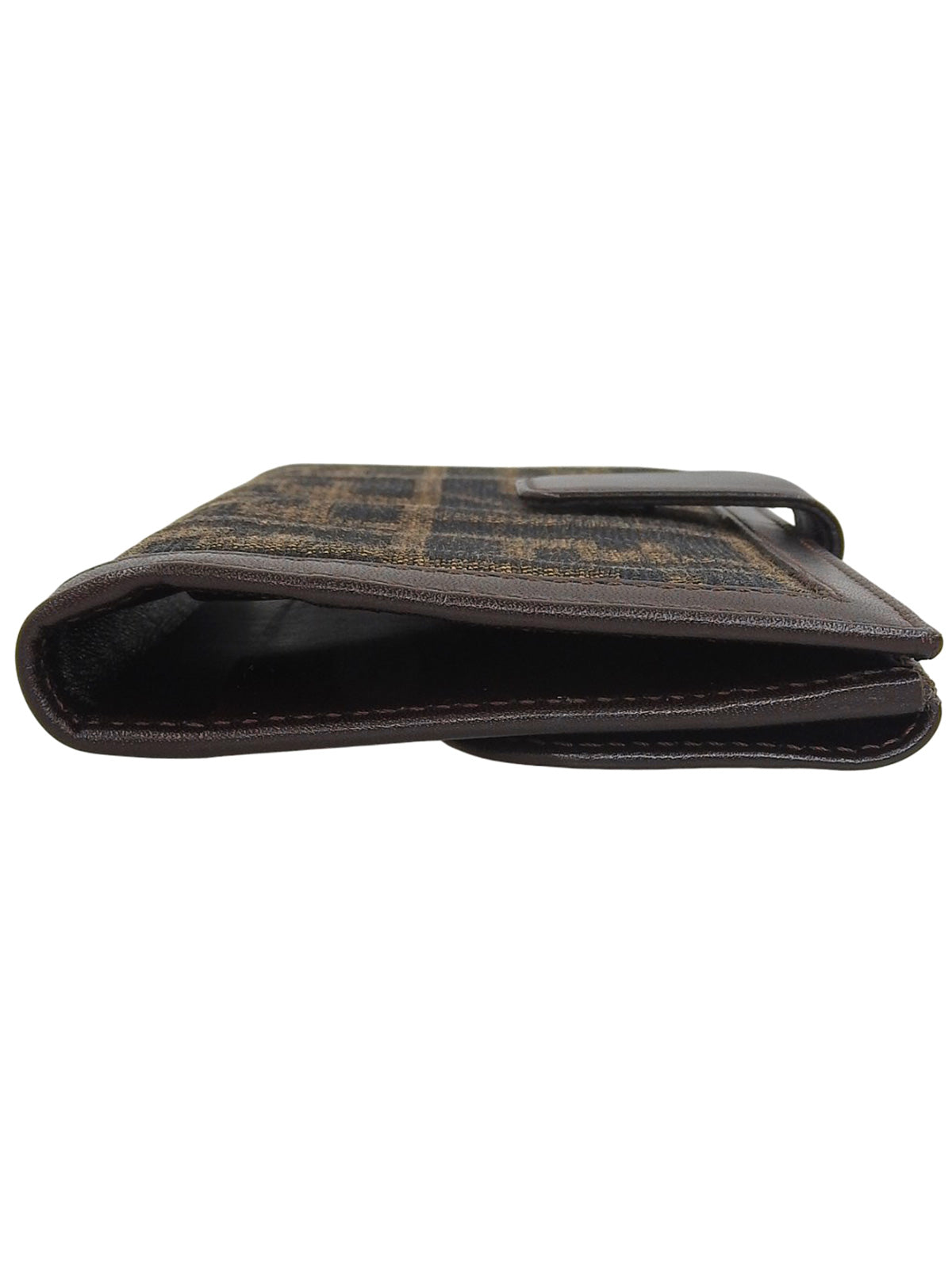 ズッカパターンロングウォレット ブラウン