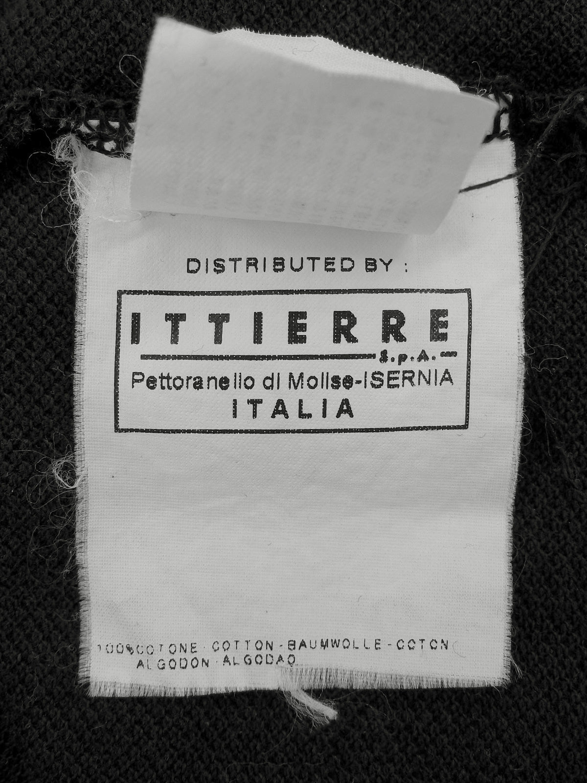 Medusa Embroidered Polo Shirt in Black