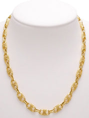 マカダムチェーンネックレス ゴールド