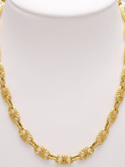 マカダムチェーンネックレス ゴールド