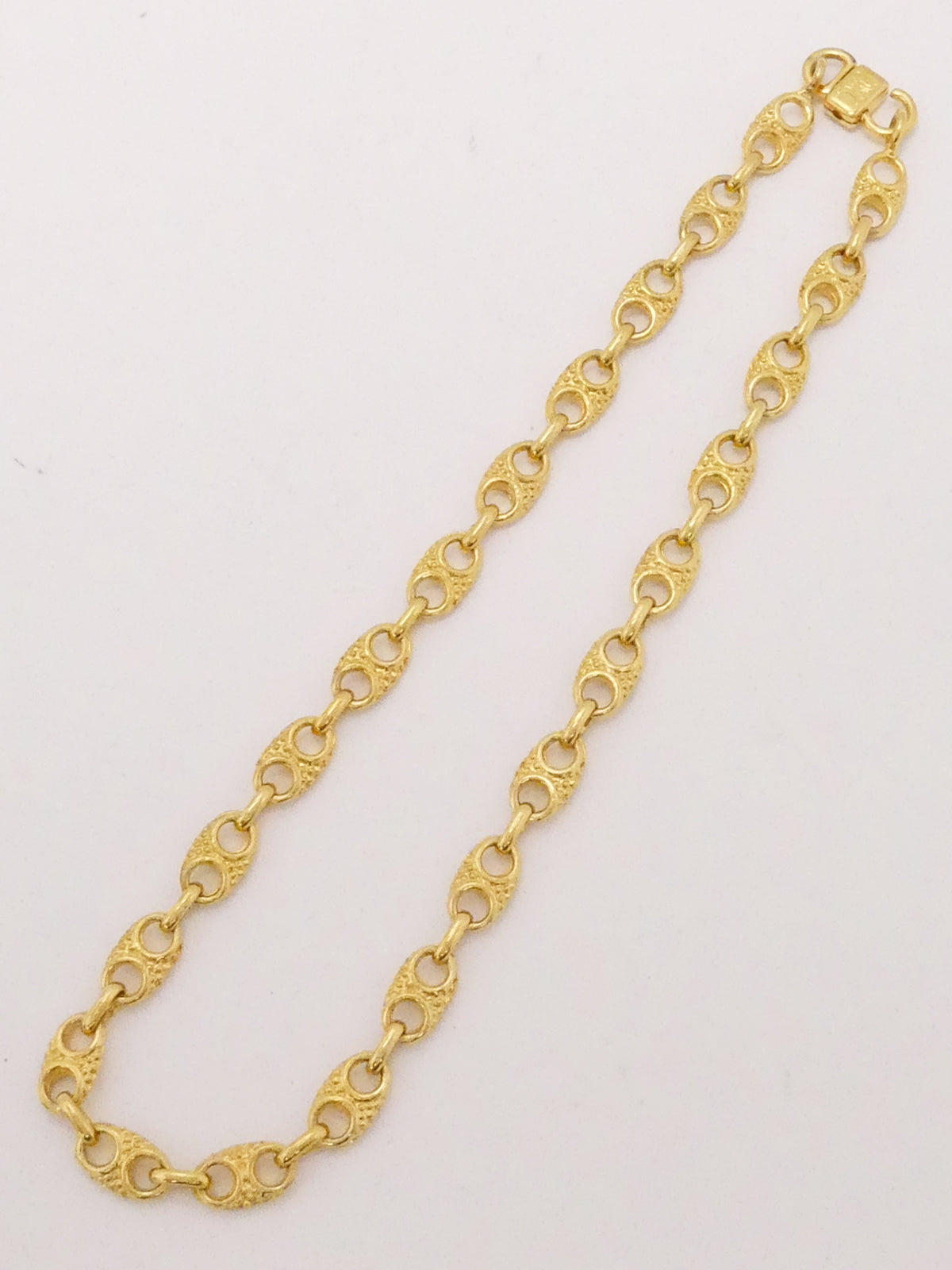 マカダムチェーンネックレス ゴールド