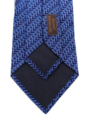 デザインパターンネクタイ ブルー/ネイビー