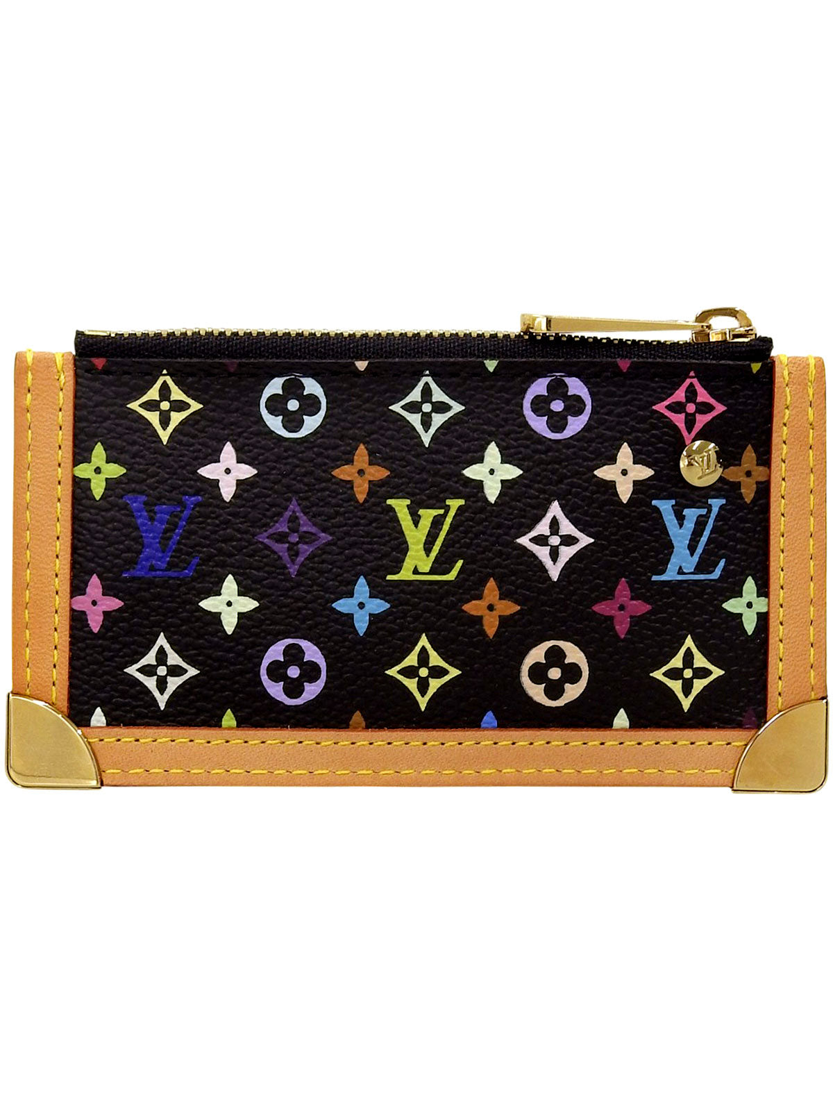 2003 年 Monogram 多色手拿包 Cle Noir