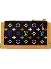 2003 年 Monogram 多色手拿包 Cle Noir