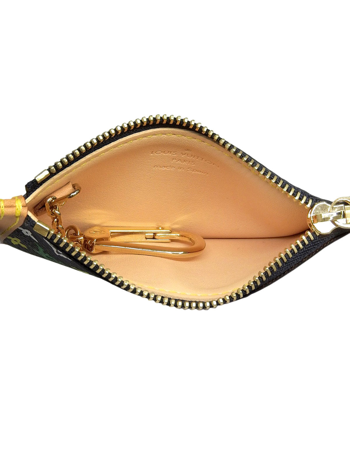 2003 年 Monogram 多色手拿包 Cle Noir