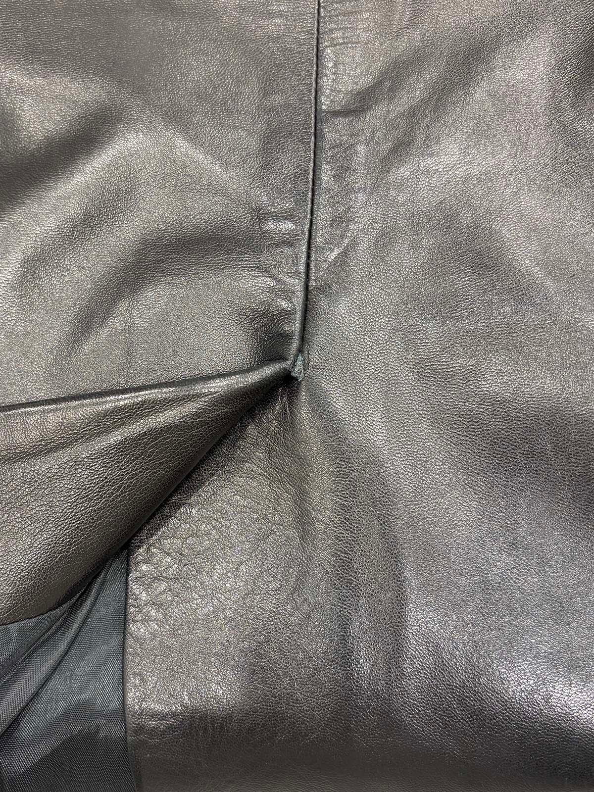 Leather Skirt Black
