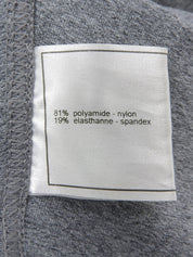 CC Mark Embroidered Short Sleeve Dress Gray/Multi