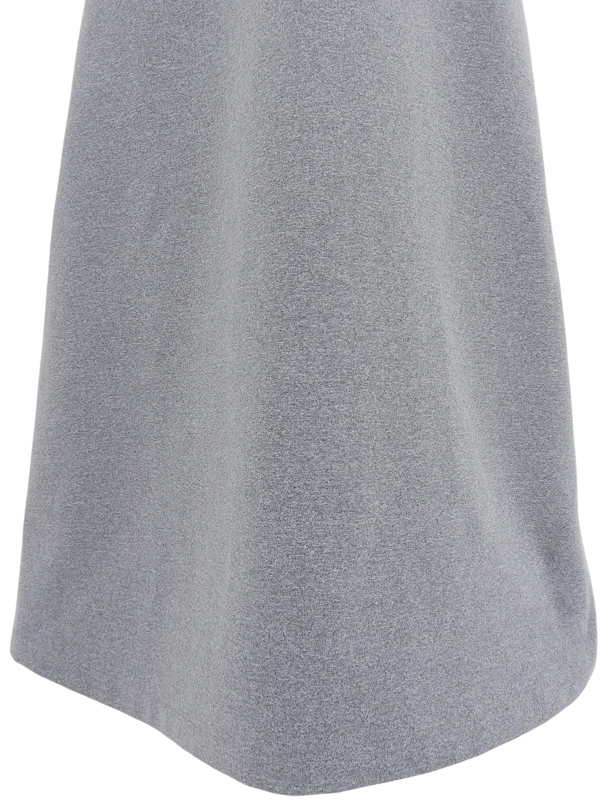 CCマーク刺繍半袖ワンピース グレー/マルチ