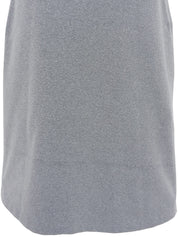 CC Mark Embroidered Short Sleeve Dress Gray/Multi