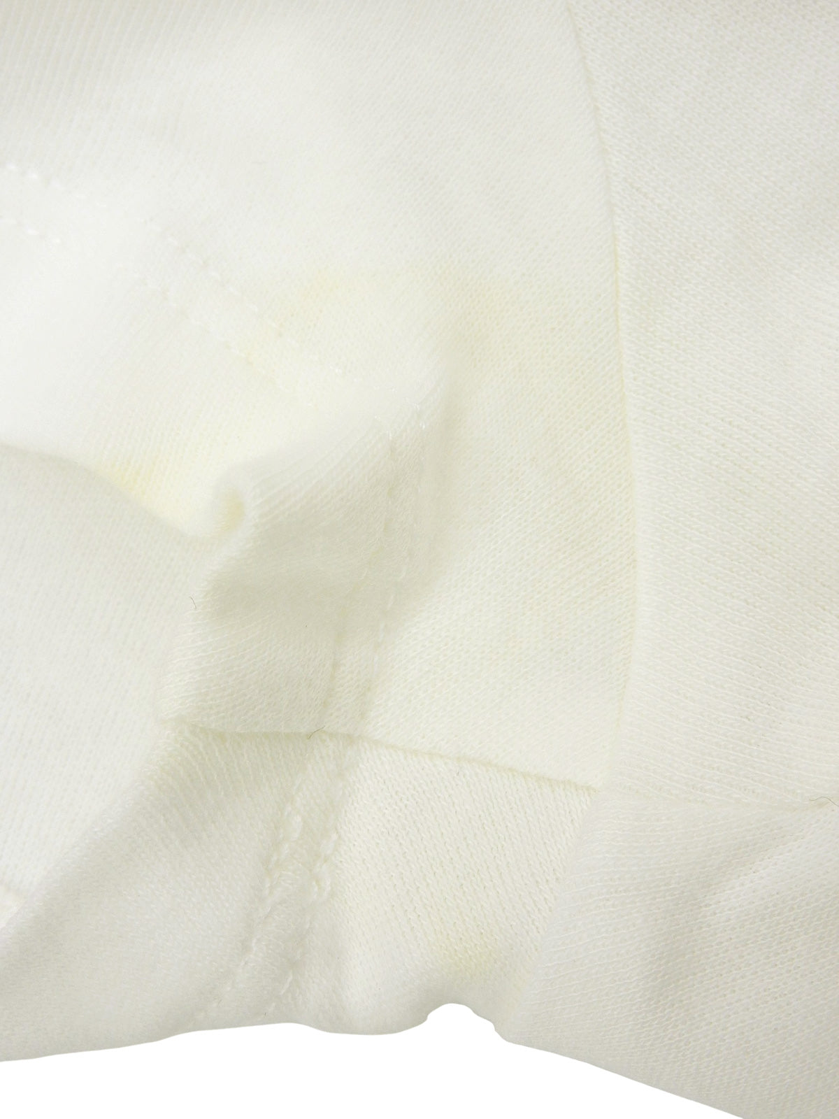 ラインストーンフラワーデザインTシャツ ホワイト