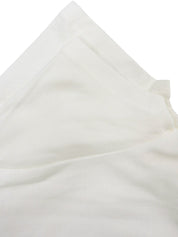 ラインストーンフラワーデザインTシャツ ホワイト