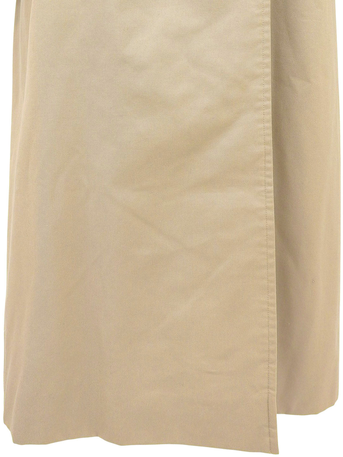 Nova Check Lining Trench Coat in Beige