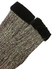 ツイードマカダムボタンセットアップ パープル/ブラック/マルチ