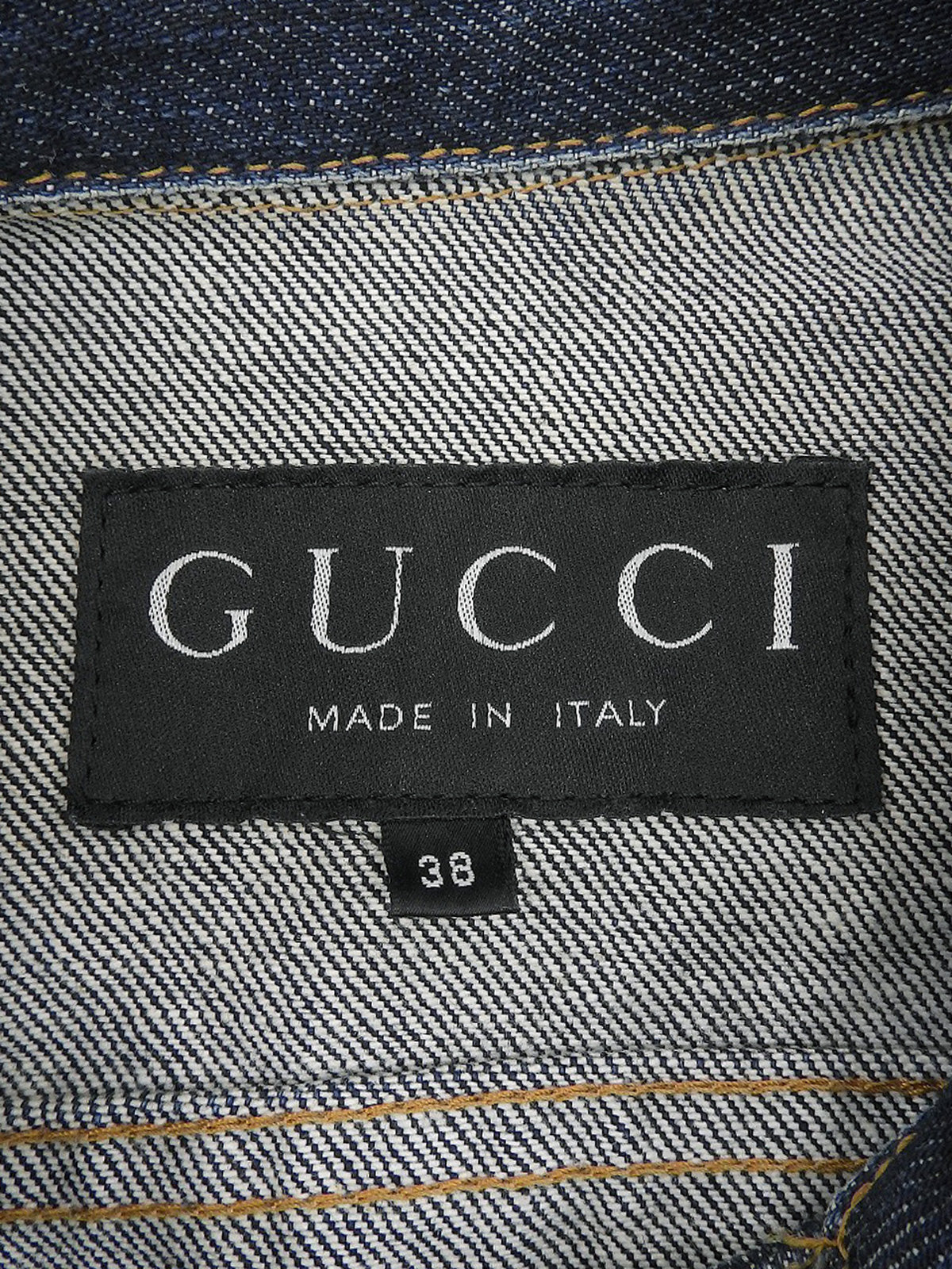 デニムロゴボタンジャケット インディゴ