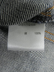 デニムロゴボタンジャケット インディゴ