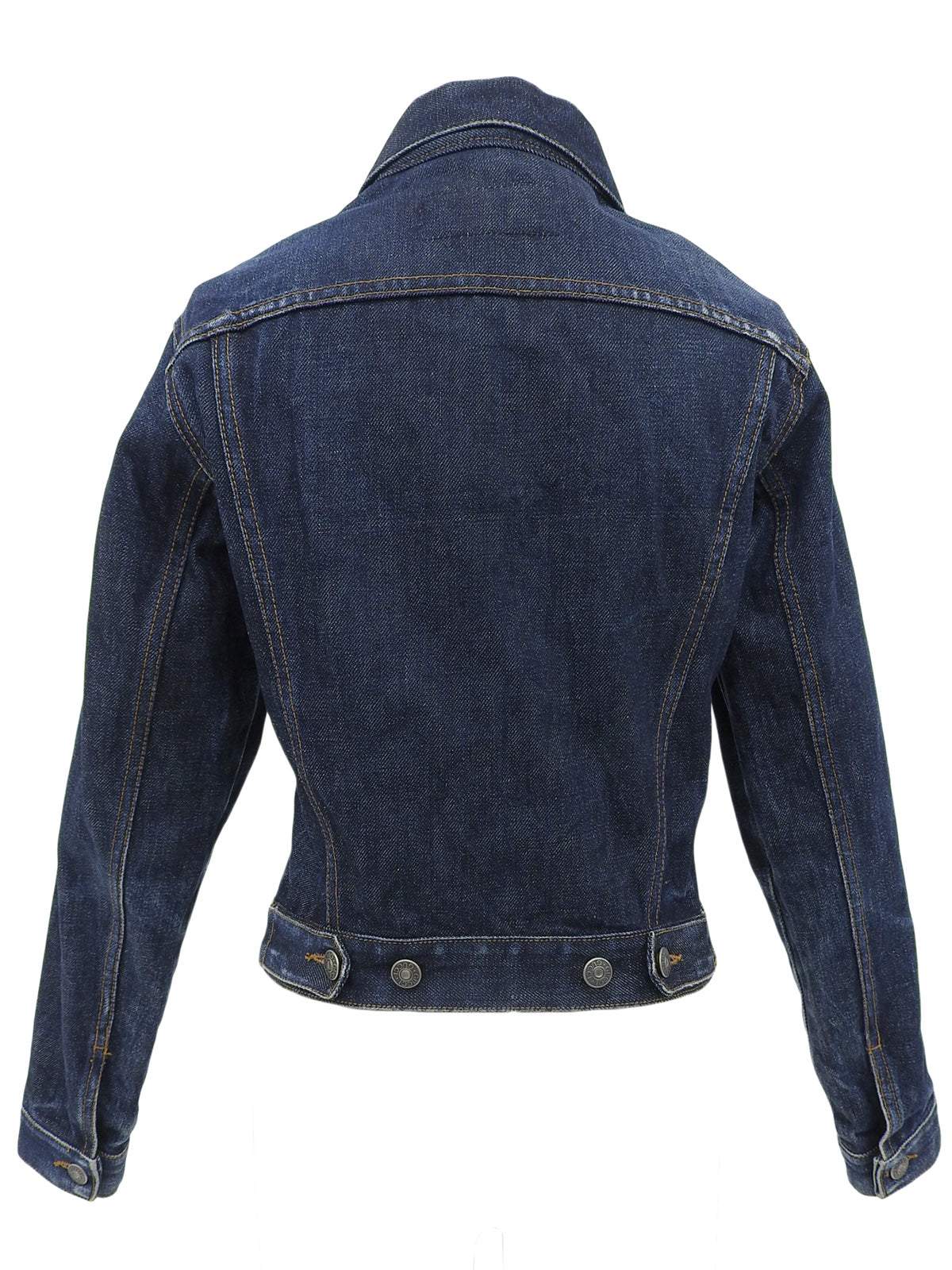 デニムロゴボタンジャケット インディゴ