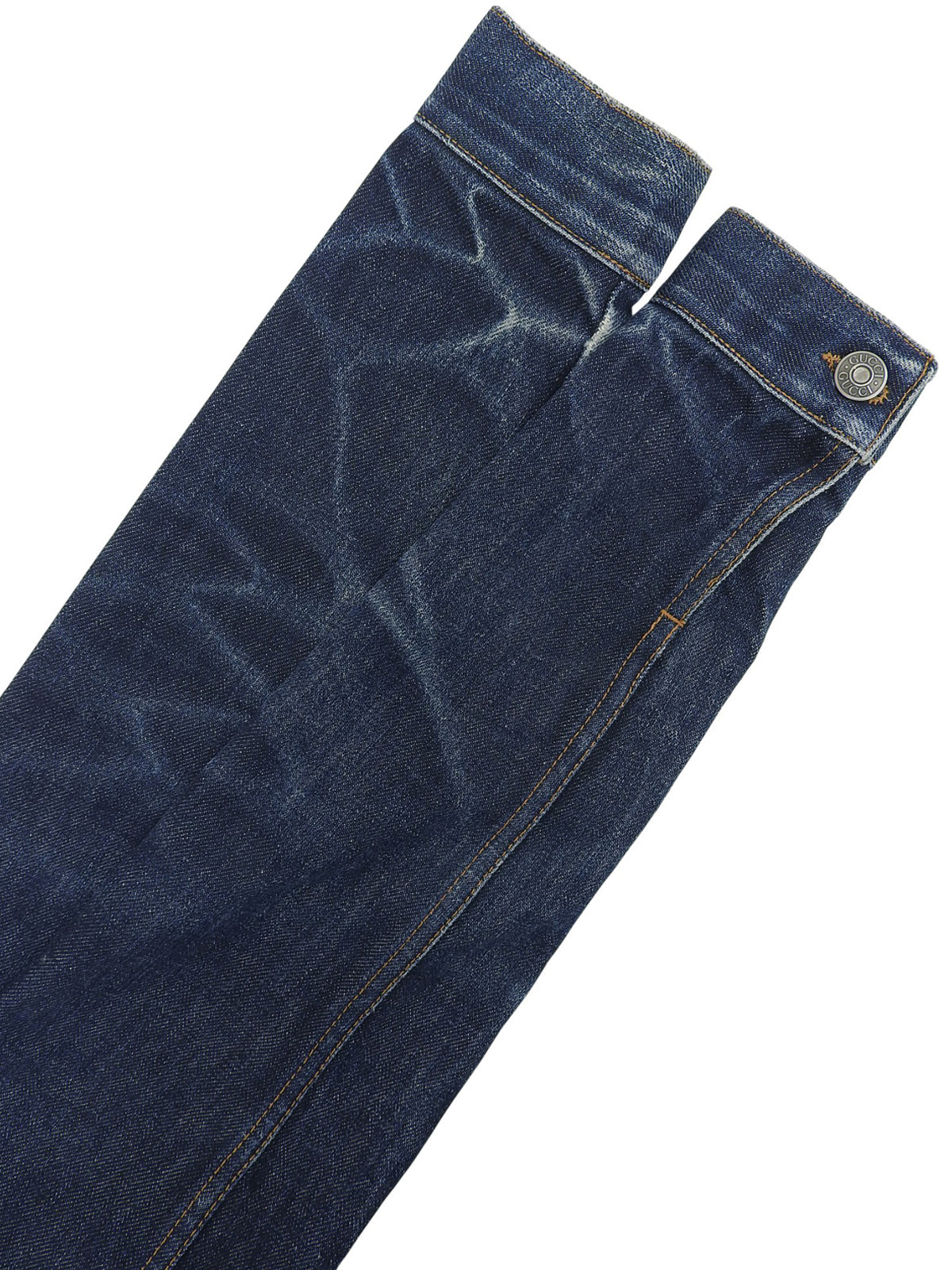 デニムロゴボタンジャケット インディゴ