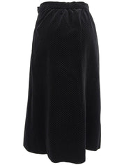 Velvet Dot Pattern Setup #101/2 Black