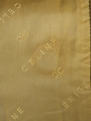 Macadam Wood Button Long Coat Brown