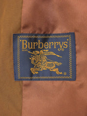 パデットロゴパターンジャケット ブラウン