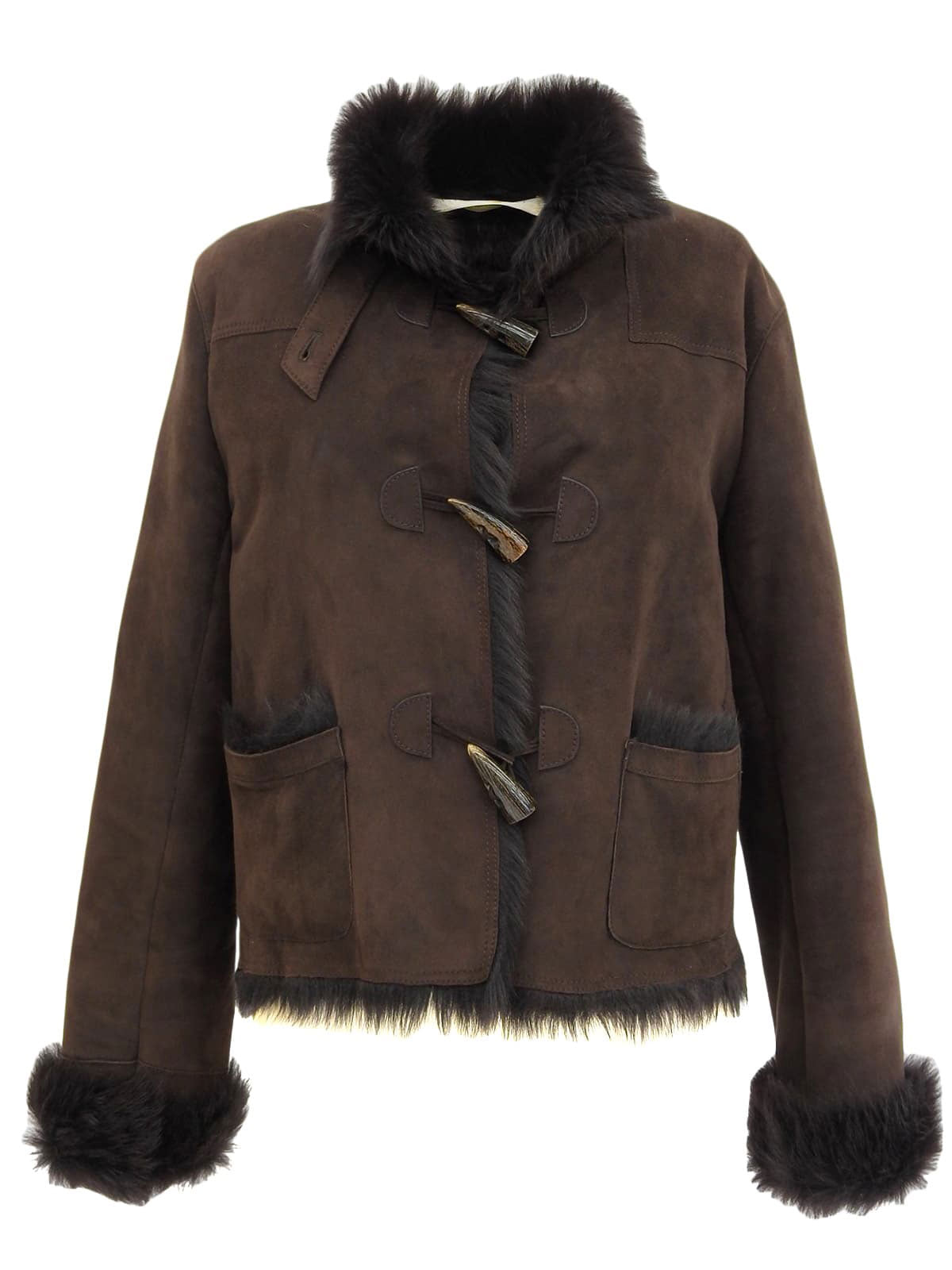 Farm Mart Duffle Coat Dark Brown