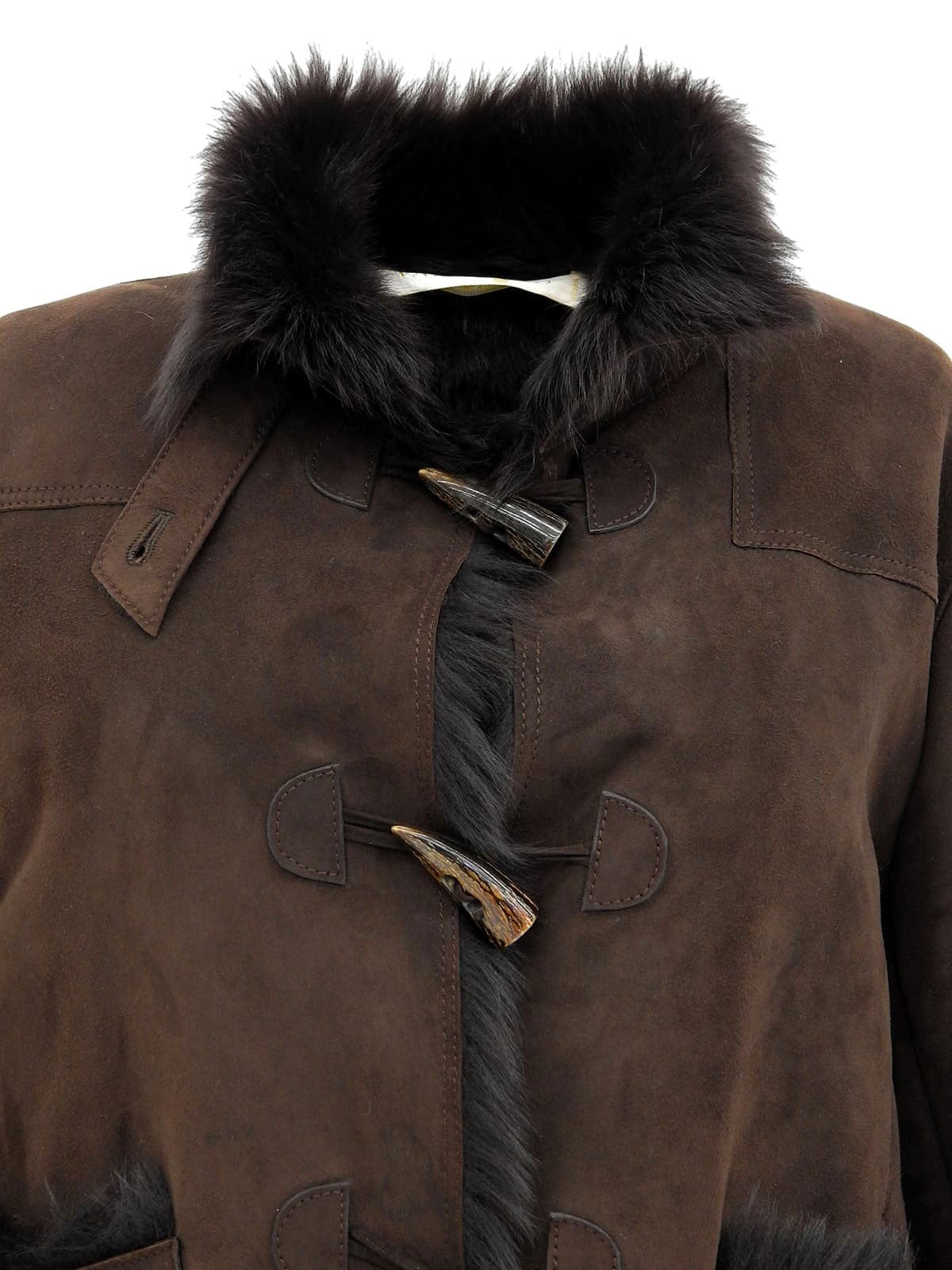 Farm Mart Duffle Coat Dark Brown