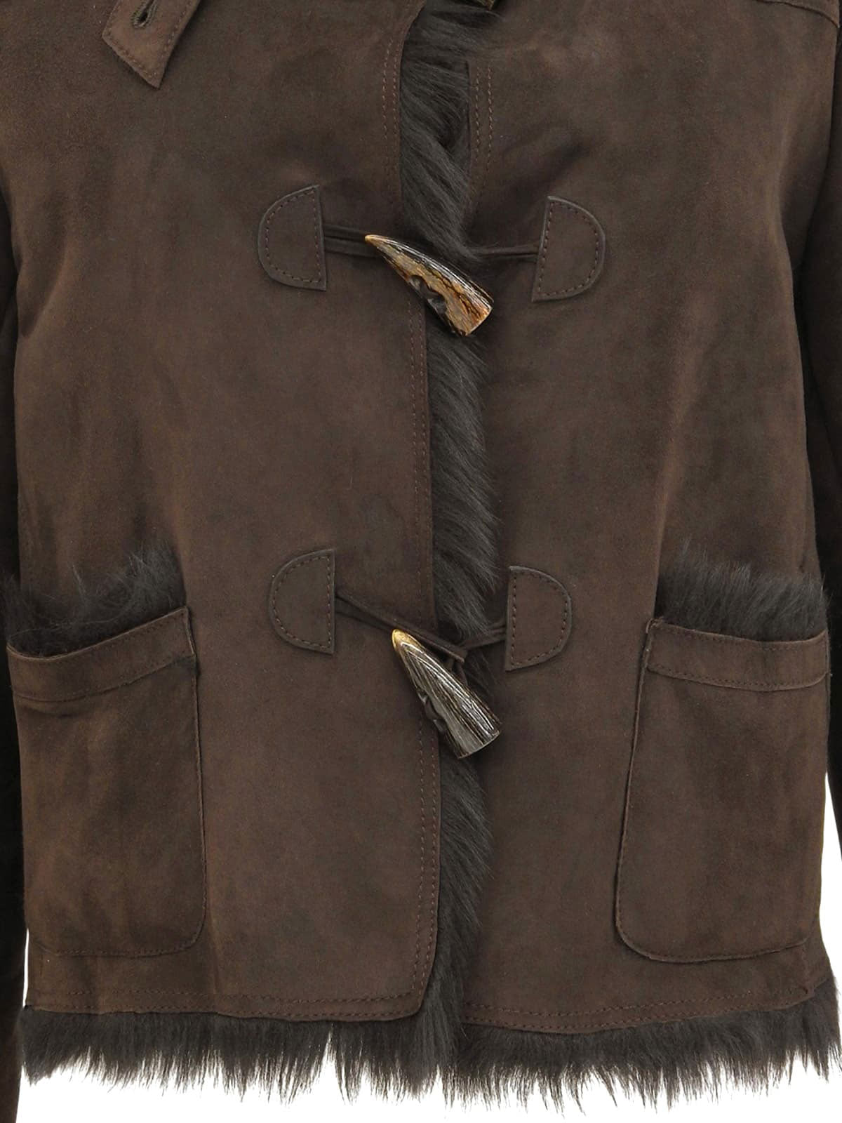 Farm Mart Duffle Coat Dark Brown