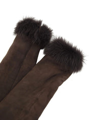 Farm Mart Duffle Coat Dark Brown