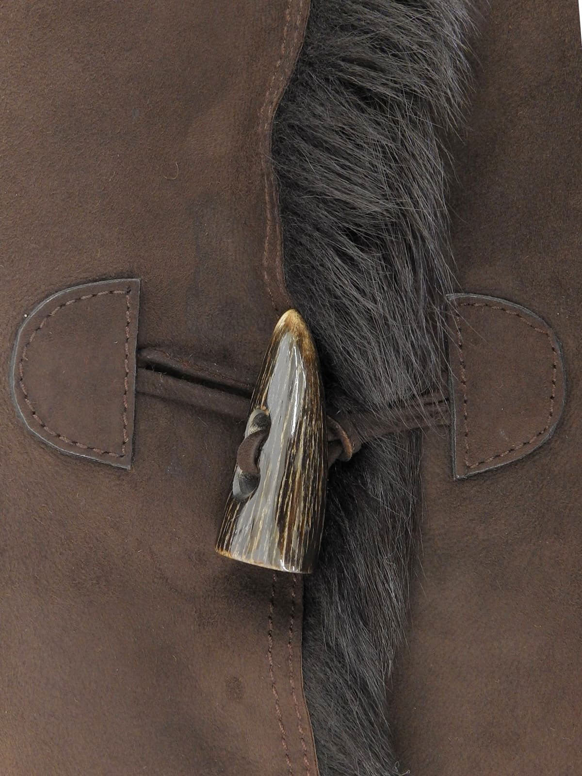 Farm Mart Duffle Coat Dark Brown